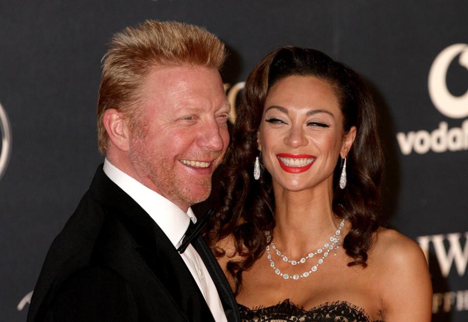 Boris Becker and then-wife Lilly (Yui Mok/PA) (PA Archive)