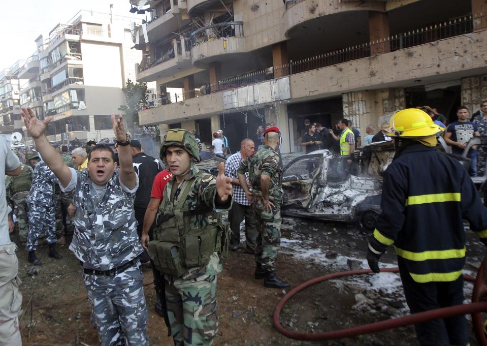 Suicide blasts in Beirut