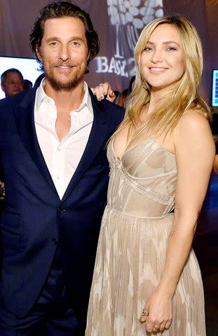 <p>Stefanie Keenan/Getty</p> Matthew McConaughey and Kate Hudson