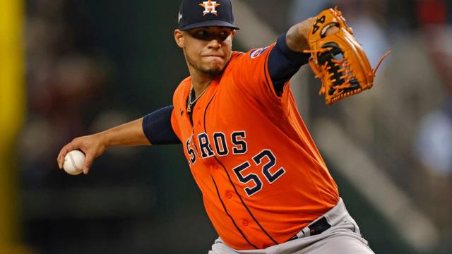 Astros' Bryan Abreu appeals 2-game ban for hitting Adolis Garcia - ESPN