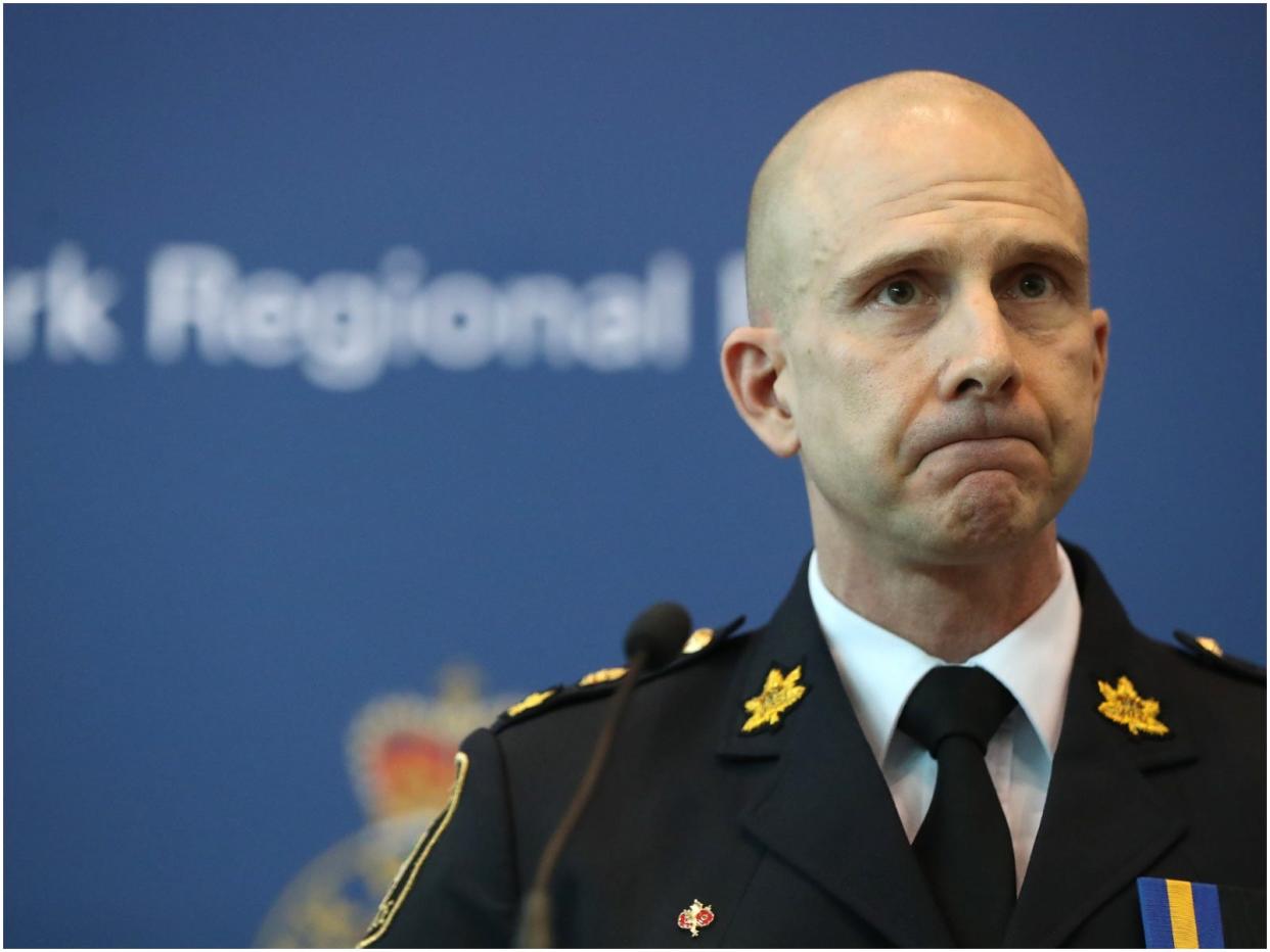 Ontario police commissioner Thomas Carrique