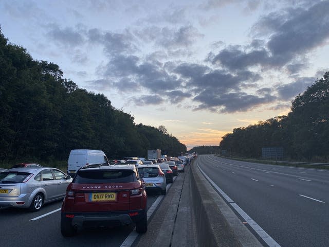 M25 traffic