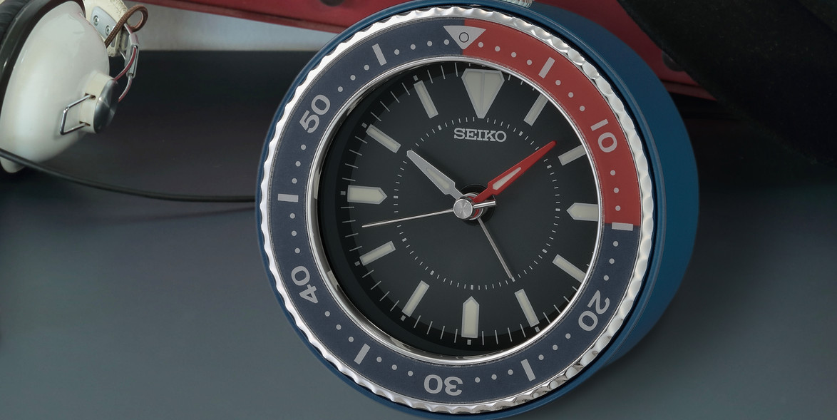 seiko mai heritage alarm clock