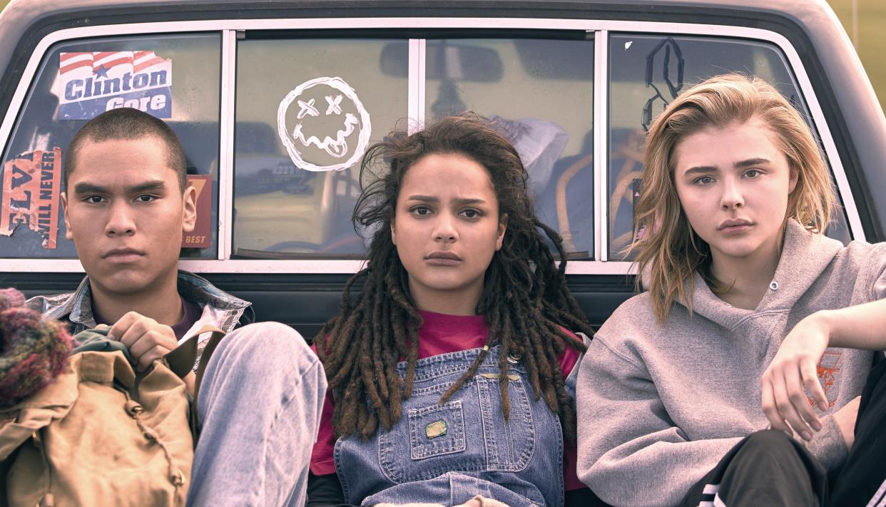 Forrest Goodluck, Sasha Lane and Chloë Grace Moretz in The Miseducation of Cameron Post. (Vertigo)