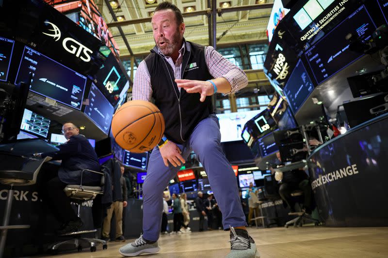 Amer Sports IPO at the NYSE in New York
