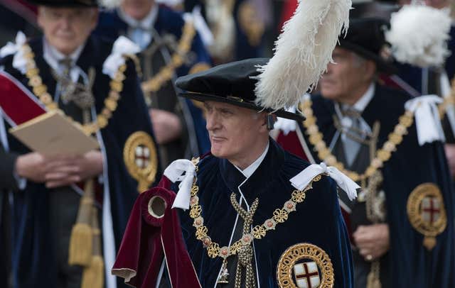 Royal Garter procession