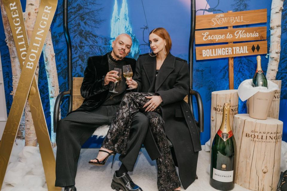 Diana Ross, Ashlee Simpson, Evan Ross, Marcia Gay Harden, William Abadie &amp; more attend Aspen Snow Ball. Credit: Nikki Hausherr