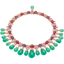 <p>The luminous, apple-green hue of these chrysoprase drops is exceedingly rare, making this couture necklace even more special. Chrysophrase is also thought to clear anxiety.</p><p>Chrysoprase, amethyst, tourmaline and diamond necklace, price on request, Bulgari </p><p><a class="link " href="https://go.redirectingat.com?id=127X1599956&url=https%3A%2F%2Fwww.bulgari.com%2Fen-gb%2F264054.html&sref=https%3A%2F%2Fwww.townandcountrymag.com%2Fuk%2Fstyle%2Fjewellery%2Fg32727030%2Fthe-best-natural-jewellery-to-gift%2F" rel="nofollow noopener" target="_blank" data-ylk="slk:SHOP NOW;elm:context_link;itc:0;sec:content-canvas">SHOP NOW</a></p>