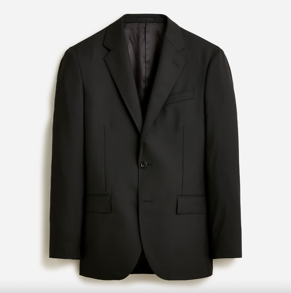 mens black suit jacket