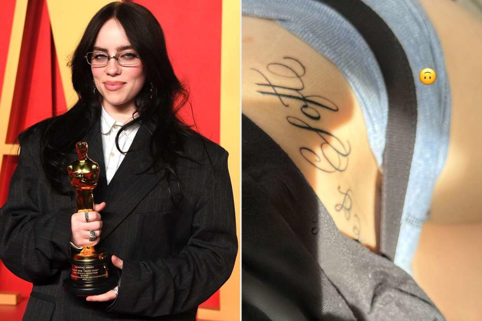 Billie Eilish Debuts New Hip Tattoo: See What Her Fresh Ink Says ...