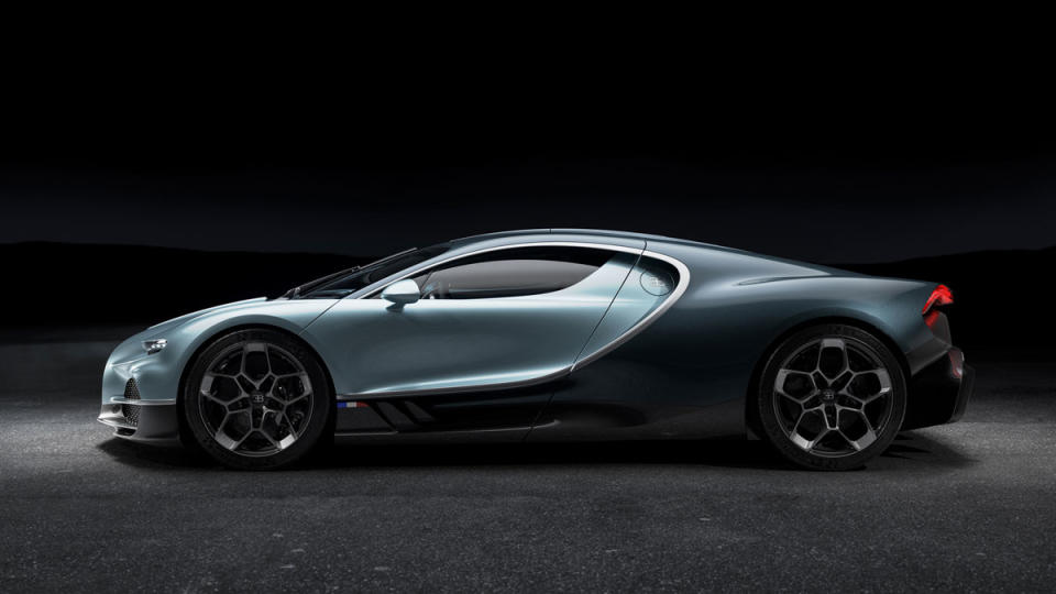 The 1,800 hp Bugatti Tourbillon hybrid.