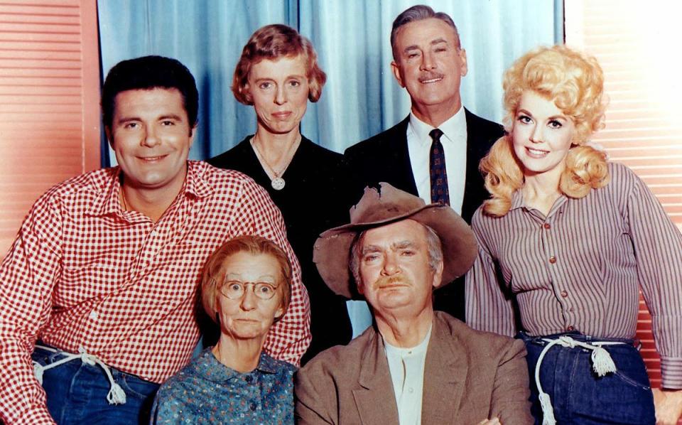The cast of The Beverly Hillbillies, 1963