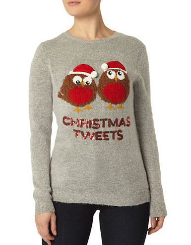 Who can resist a good Christmas/social media pun? (Dorothy Perkins, $54)