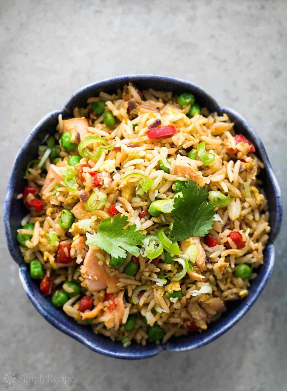 Salmon Fried Rice