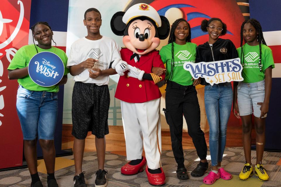 Disney Cruise Line launches the‘ Wishes Set Sail’ initiative for local youth in Brevard County.