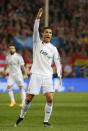 Football - Atletico Madrid v Real Madrid - UEFA Champions League Quarter Final First Leg - Vicente Calderon, Madrid - Spain - 14/4/15 Real Madrid's Cristiano Ronaldo Reuters / Juan Medina