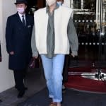 <span class="caption">Gigi Hadid was previously spotted in the same UGGs during Paris Fashion Week.</span> 