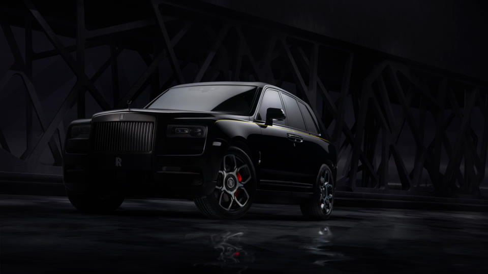 The Rolls-Royce Black Badge Cullinan.