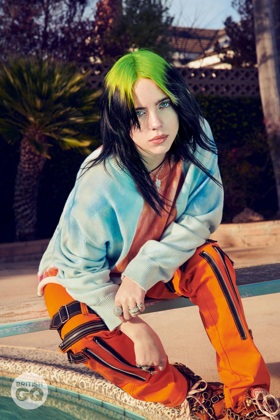 Billie Eilish in GQ (Danielle Levitt/GQ/PA)