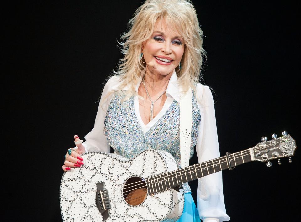 Dolly Parton Performs at Agua Caliente Casino on January 24, 2014.