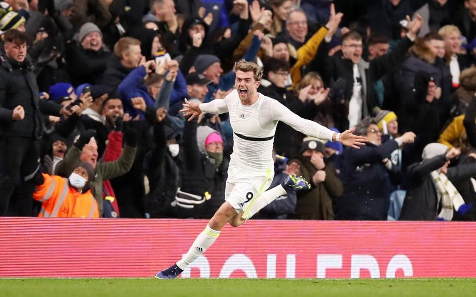 Patrick Bamford scores last-gasp equaliser to rescue point for Leeds against Brentford - GETTY IMAGES