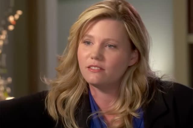 <p>ABC News</p> Jaycee Dugard during an interview with ABC News.