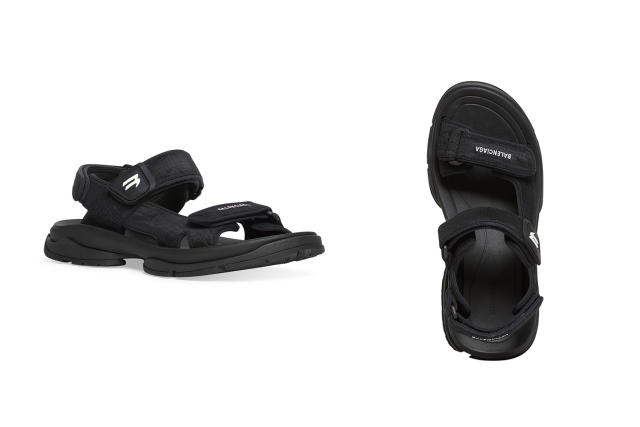 下一雙熱賣涼鞋：Balenciaga 新品Tourist Sandal，老爹鞋的夏季解構版！