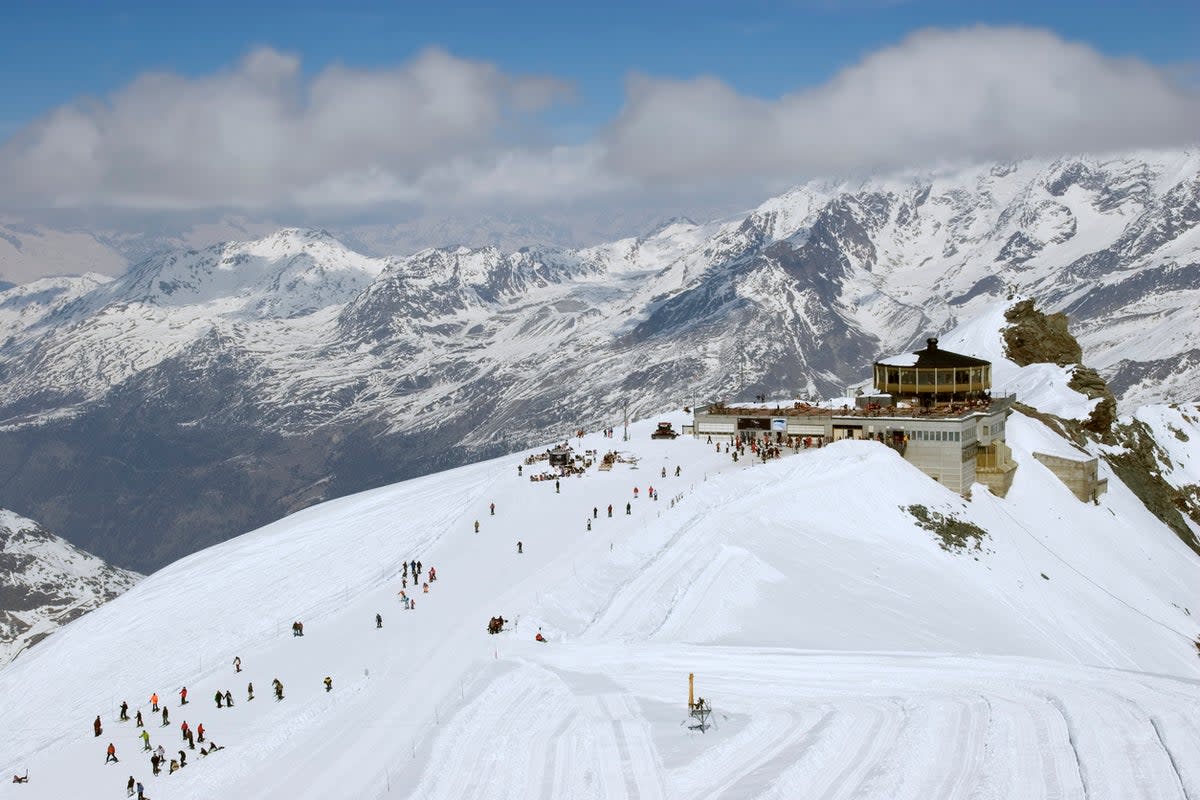 Saas-Fee is home to a turning restaurant with panoramic views (Getty Images/iStockphoto)
