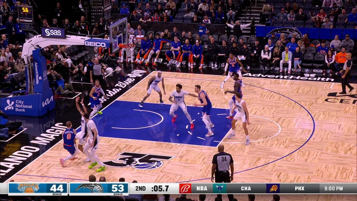 Knicks vs Magic Game Highlights Yahoo Sports