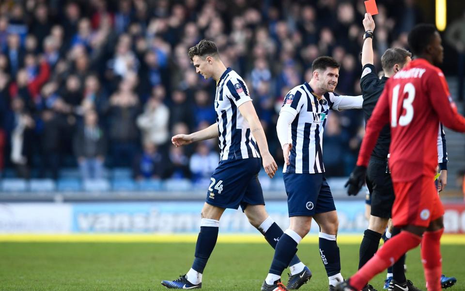 Millwall 1 Leicester 0: 10-man hosts claim third Premier League scalp to pile misery on Claudio Ranieri