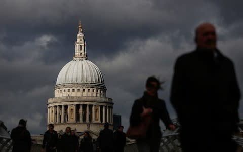 St Paul's Cathedral, where the preacher was stopped from reading scriptures. - Credit: Luke MacGregor/Bloomberg