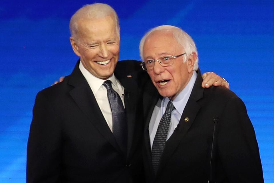 Joe Biden, Bernie Sanders