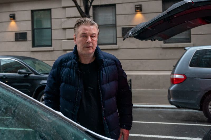 Actor Alec Baldwin in New York