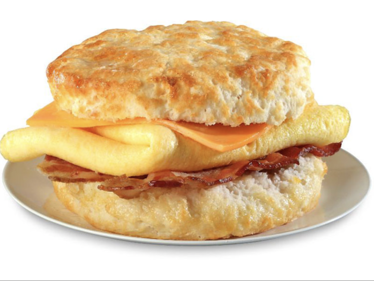 Bacon, egg, cheese biscuit