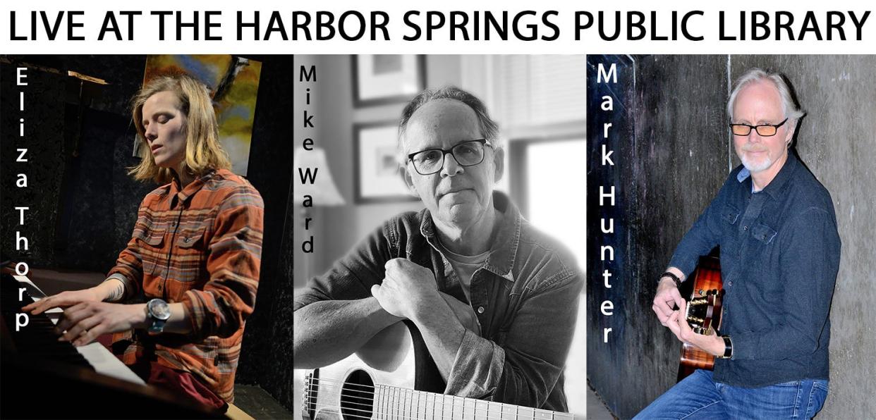 Red Sky Stage will soon be hosting a live show with three Michigan singer-songwriters at the Harbor Springs Public Library.