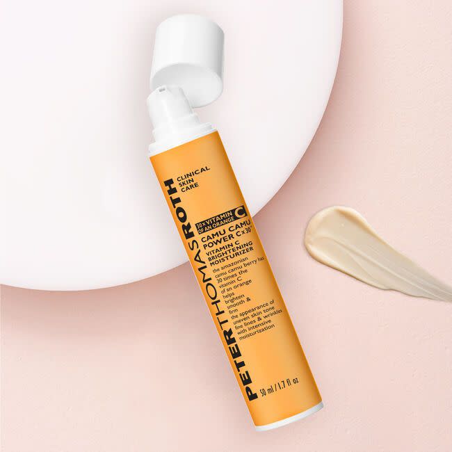 <p><a href="https://go.redirectingat.com?id=74968X1596630&url=https%3A%2F%2Fwww.peterthomasroth.com%2Fcamu-camu-power-cx30-vitamin-c-brightening-moisturizer-1801075.html&sref=https%3A%2F%2Fwww.prevention.com%2Fbeauty%2Fg44839281%2Flabor-day-beauty-sales-2023%2F" rel="nofollow noopener" target="_blank" data-ylk="slk:Shop Now;elm:context_link;itc:0;sec:content-canvas" class="link rapid-noclick-resp">Shop Now</a></p><p>Peter Thomas Roth</p><p>peterthomasroth.com</p><span class="copyright">Peter Thomas Roth</span>