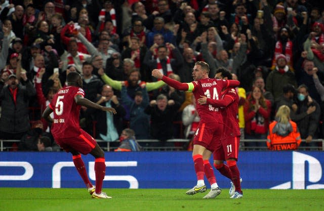 Liverpool celebrate