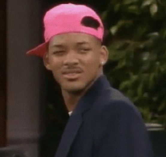 Will Smith on "The Fresh Prince of Bel-Air"