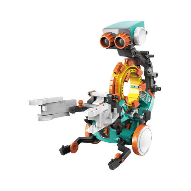 5-in-1 Mechanical Coding Robot. Image via Mastermind Toys.