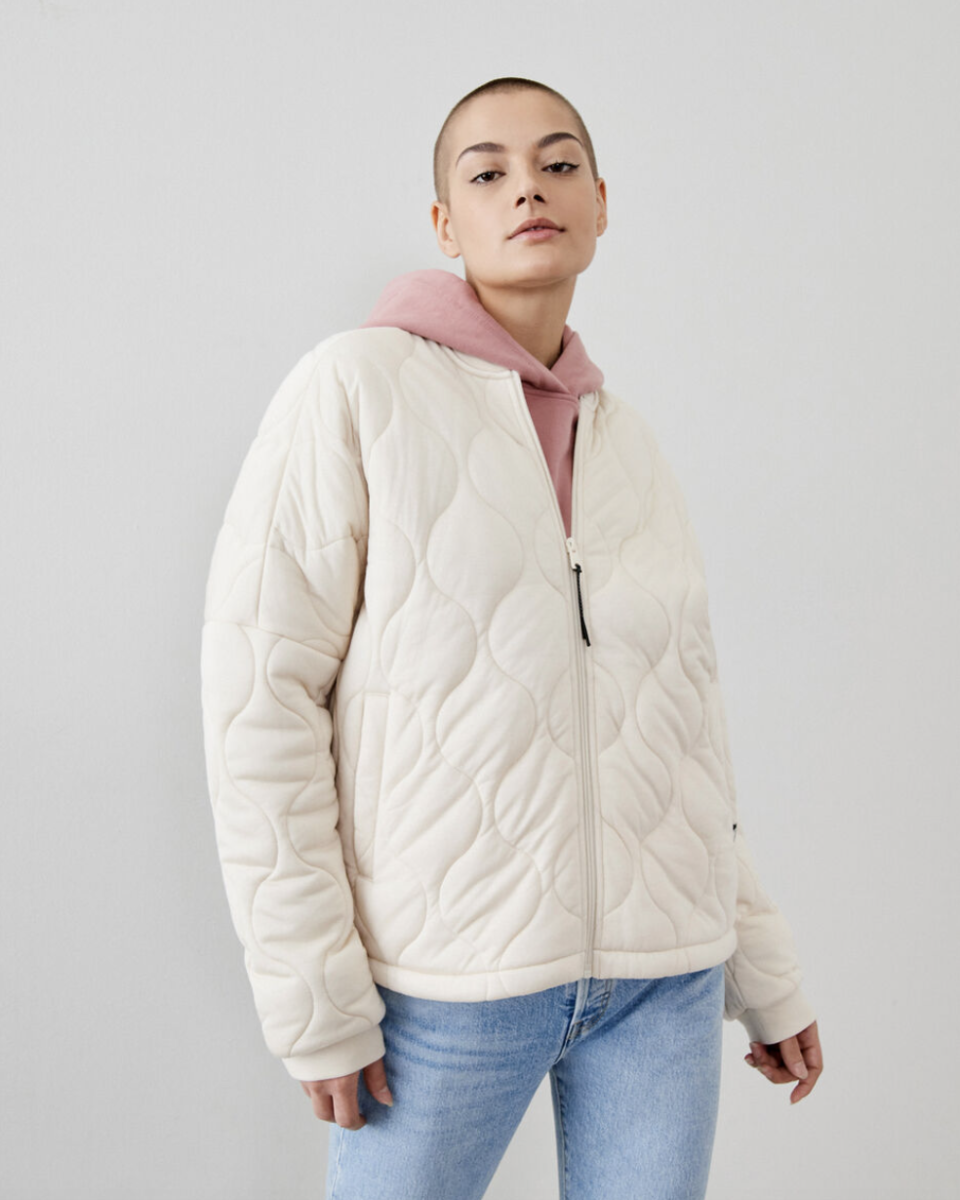 Brighton Quilted Flight Jacket (Photo via Roots)