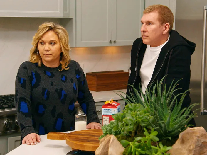 Julie and Todd Chrisley on their reality TV show 