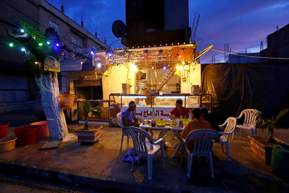 Iftar in Larabaa, Algeria