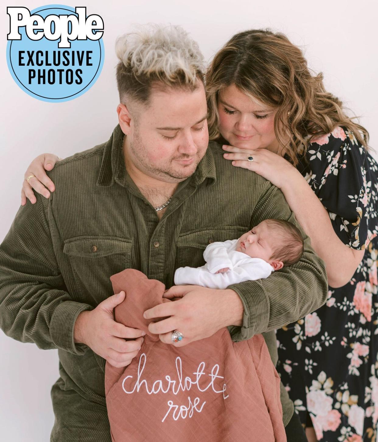 “The Voice” Alum Jon Mullins and Wife Whitney Introduce Their Baby Daughter Charlotte – See the Exclusive Pics