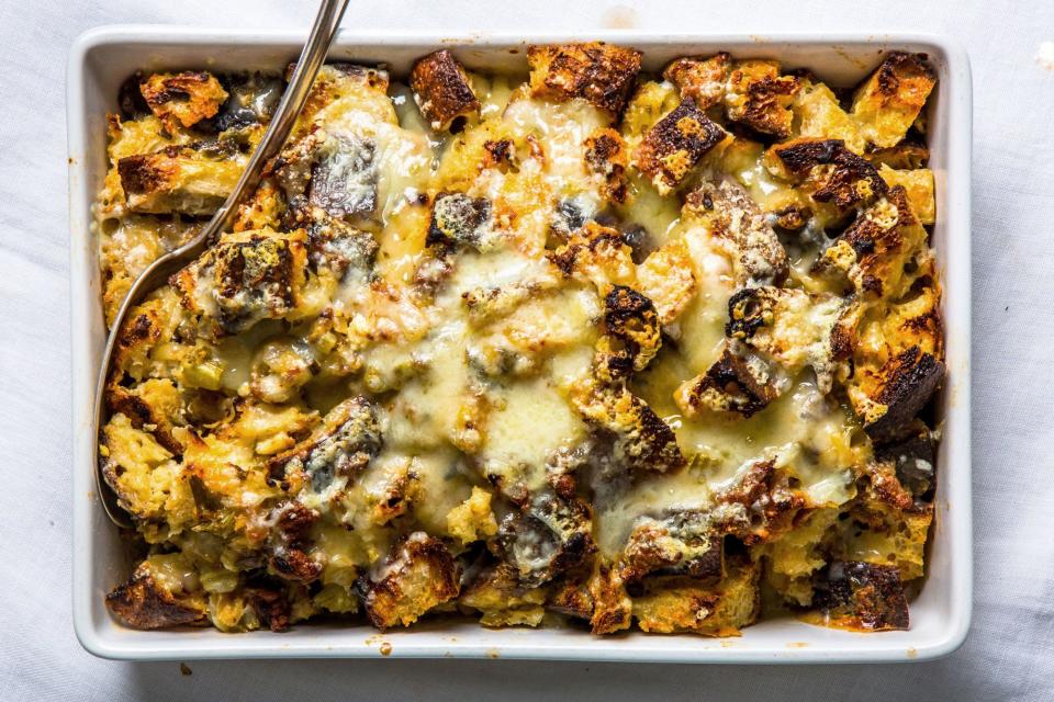 Cheesy Sausage and Sage Stuffing