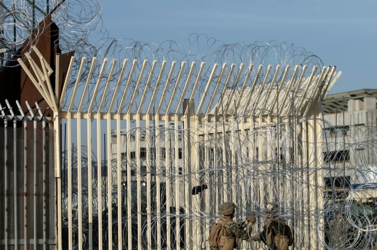 President Donald Trump has deployed thousands of troops to the US-Mexican border