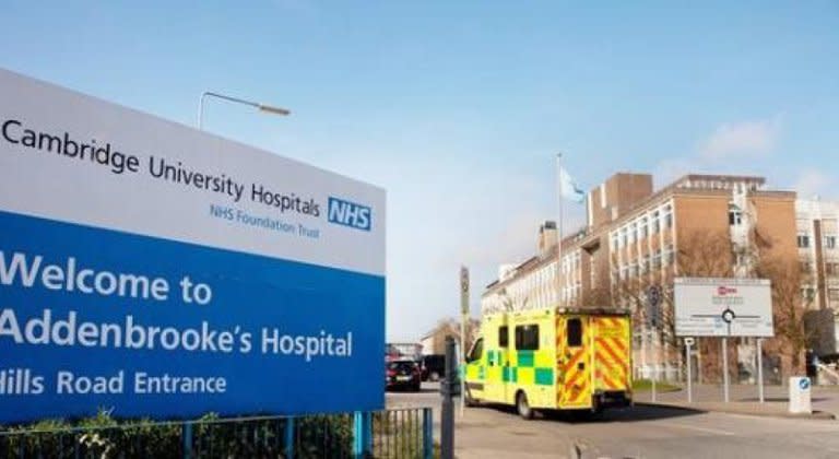 Addenbrookes Hospital in Cambridge is close to 'ceasing to function' as a COVID spike sees it close beds to prevent further infections (CUH NHS)