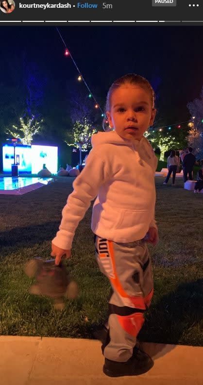 Kardashian and Disick's two sons, Reign and Mason, turned a year older on Dec. 14.