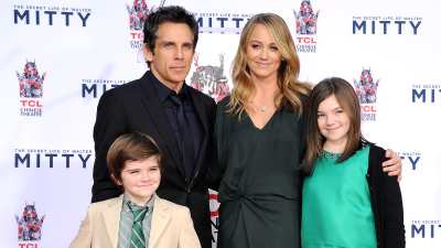 Ben Stiller and Christine Taylor Family Album With Ella and Quinlin 5