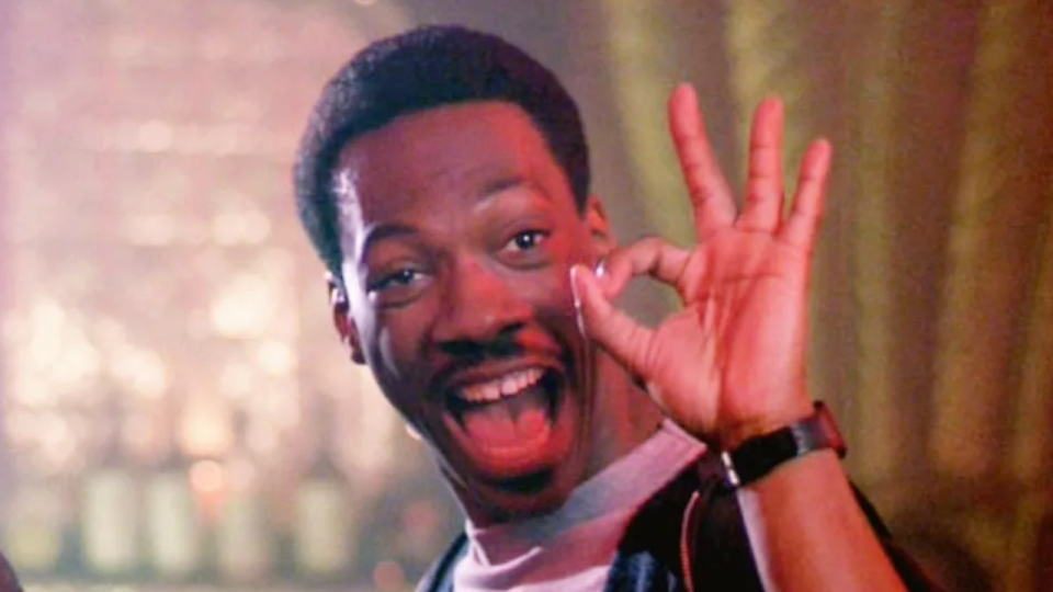 Eddie Murphy in Beverly Hills Cop.