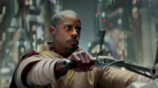 Ahmed Best as Jedi Master Kelleran Beq in "The Mandalorian"<p>Lucasfilm/Disney</p>